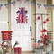 Patriotic Wreath Sash for Front Door Decorative Assorted Ribbons for Wreaths